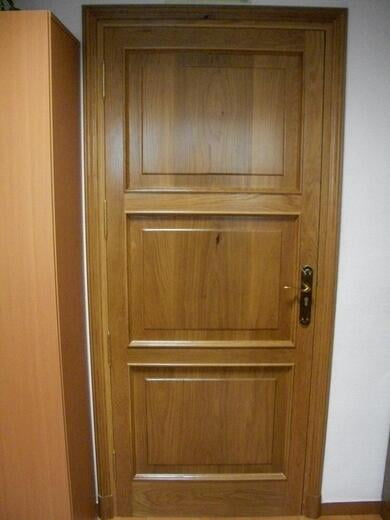 Puerta de roble